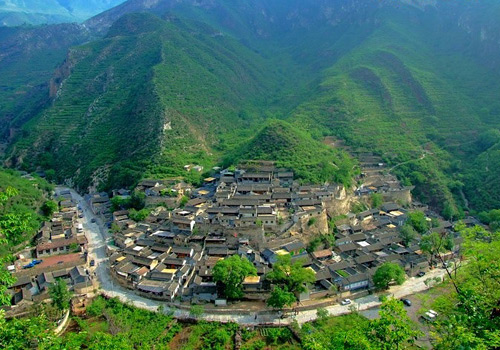 Chuandixia village is an ancient and well-preserved mountain village,Beijing