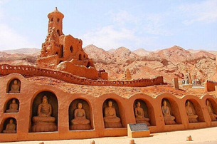 Bizaklik Thousand Buddha Caves in China's Xinjiang