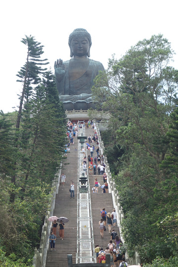 The 268 steps to reach the Big Buddha
