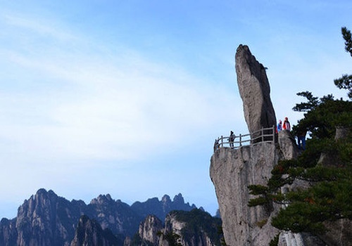Bizarre rock of Huangshan Mountain