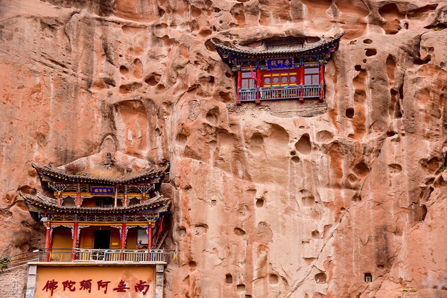 Mati Temple in Zhangye, China