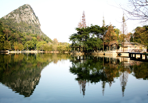 a glimpse of Guilin city