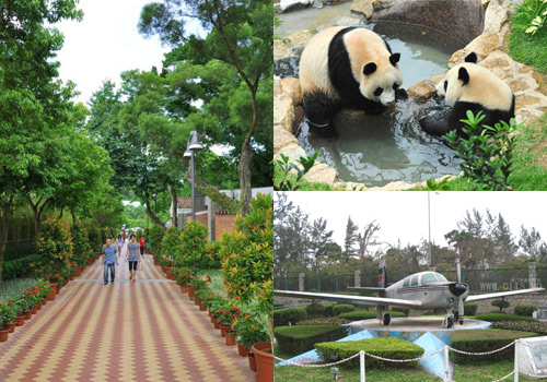 Seac Pai Van Park is the first country park of Macau and the place to see pandas.