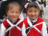 Friendly Local People, Lovely Kids in Lijiang and Shangri-La 